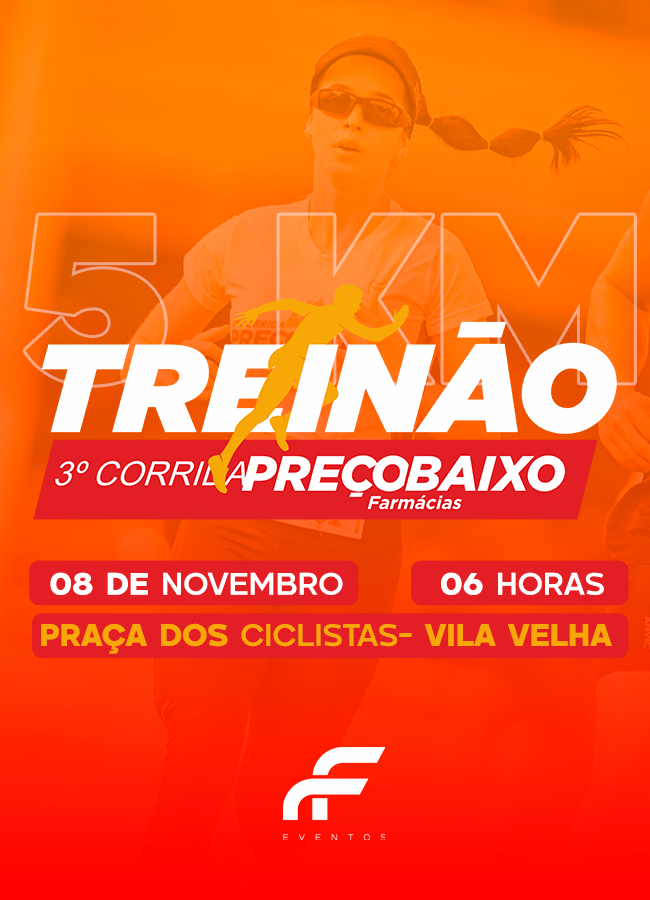 TREINÃO 3ª CORRIDA PREÇO BAIXO